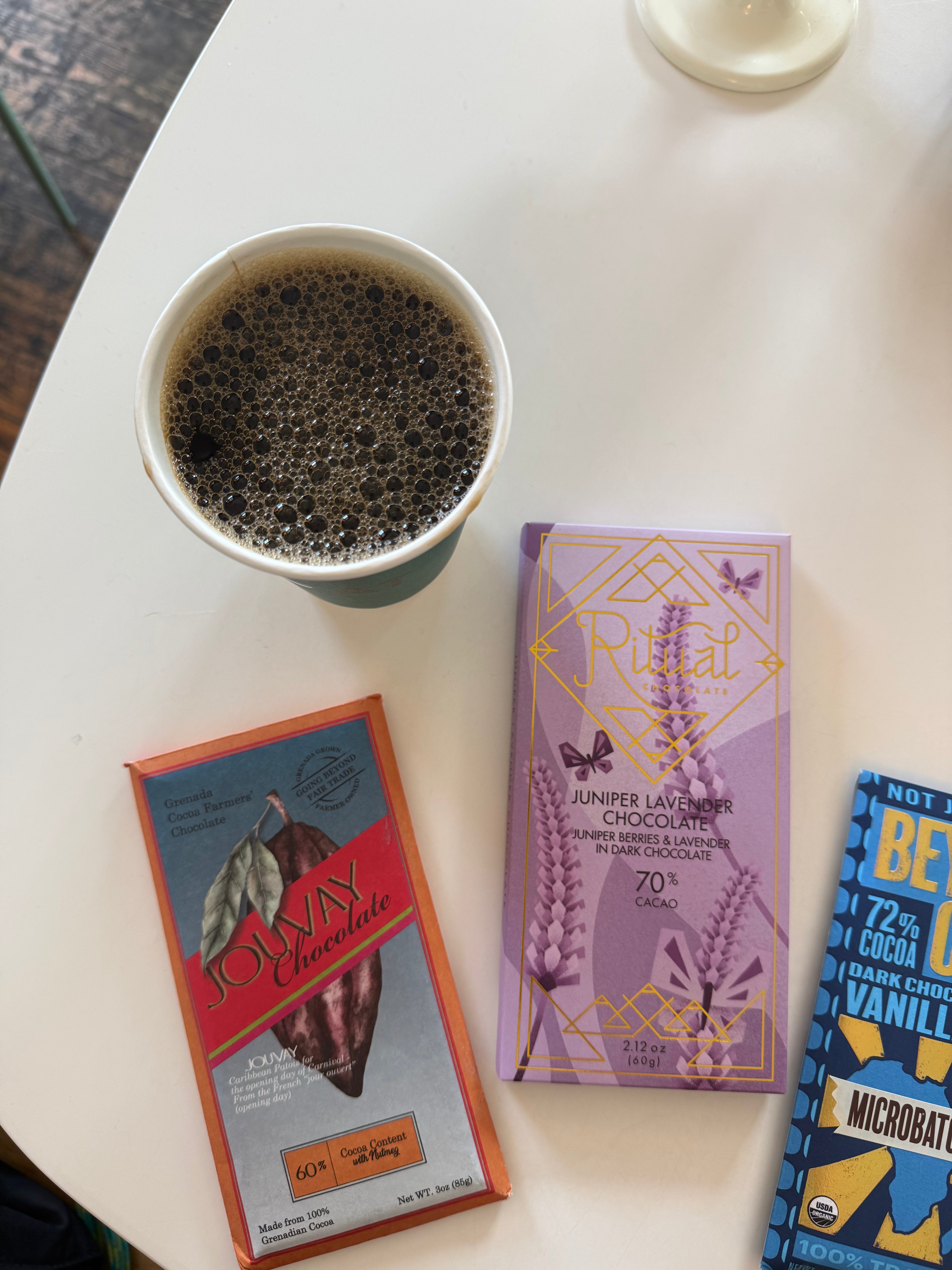 FLOAT Coffee x Chocolate Pairings